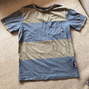Boys wide stripes pocket T-shirt by Doo Australia